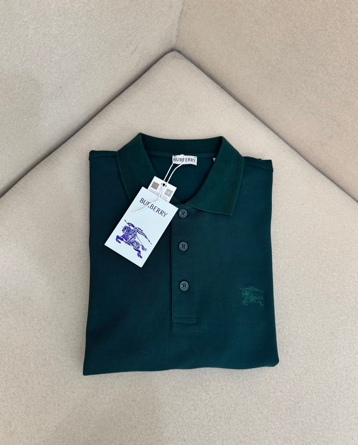 Burberry EKD Short-Sleeve Polo Shirt