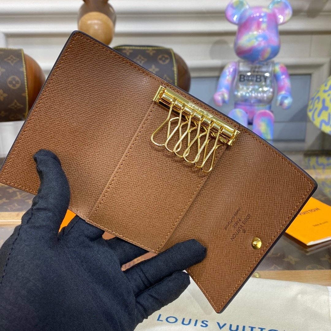 Louis Vuitton Monogram Canvas Six-Key Holder