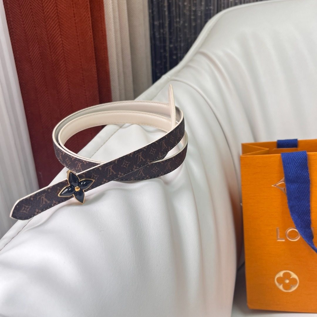 Louis Vuitton Monogram Reversible Leather Belt