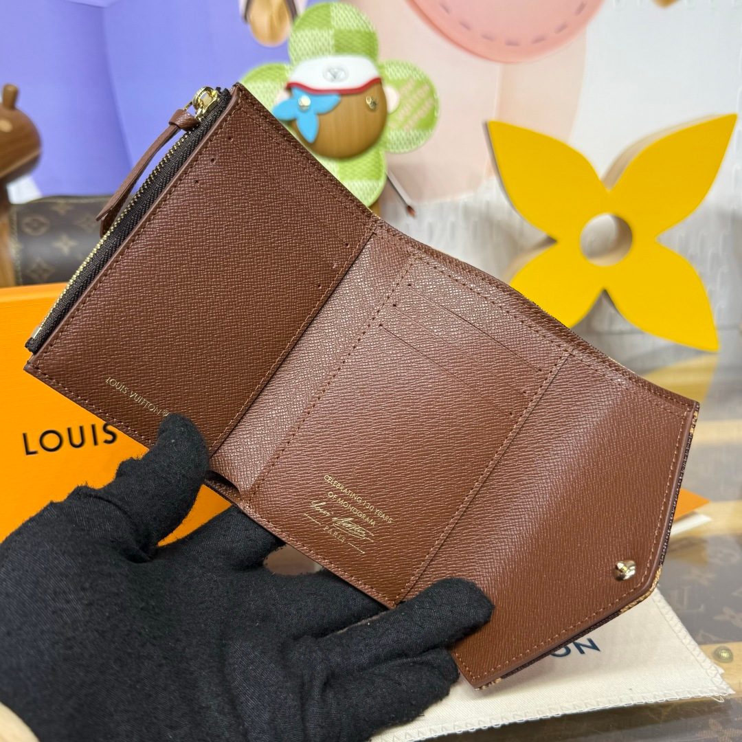 Louis Vuitton Monogram Canvas Zippered Wallet