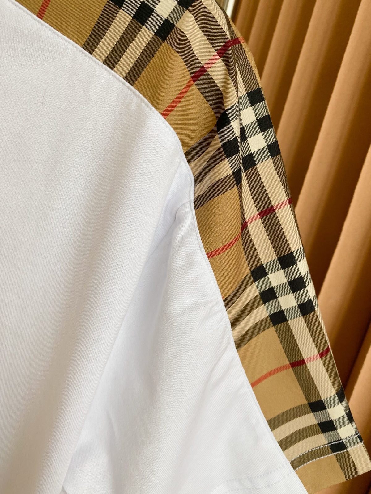 Burberry Nova Check T-Shirt White