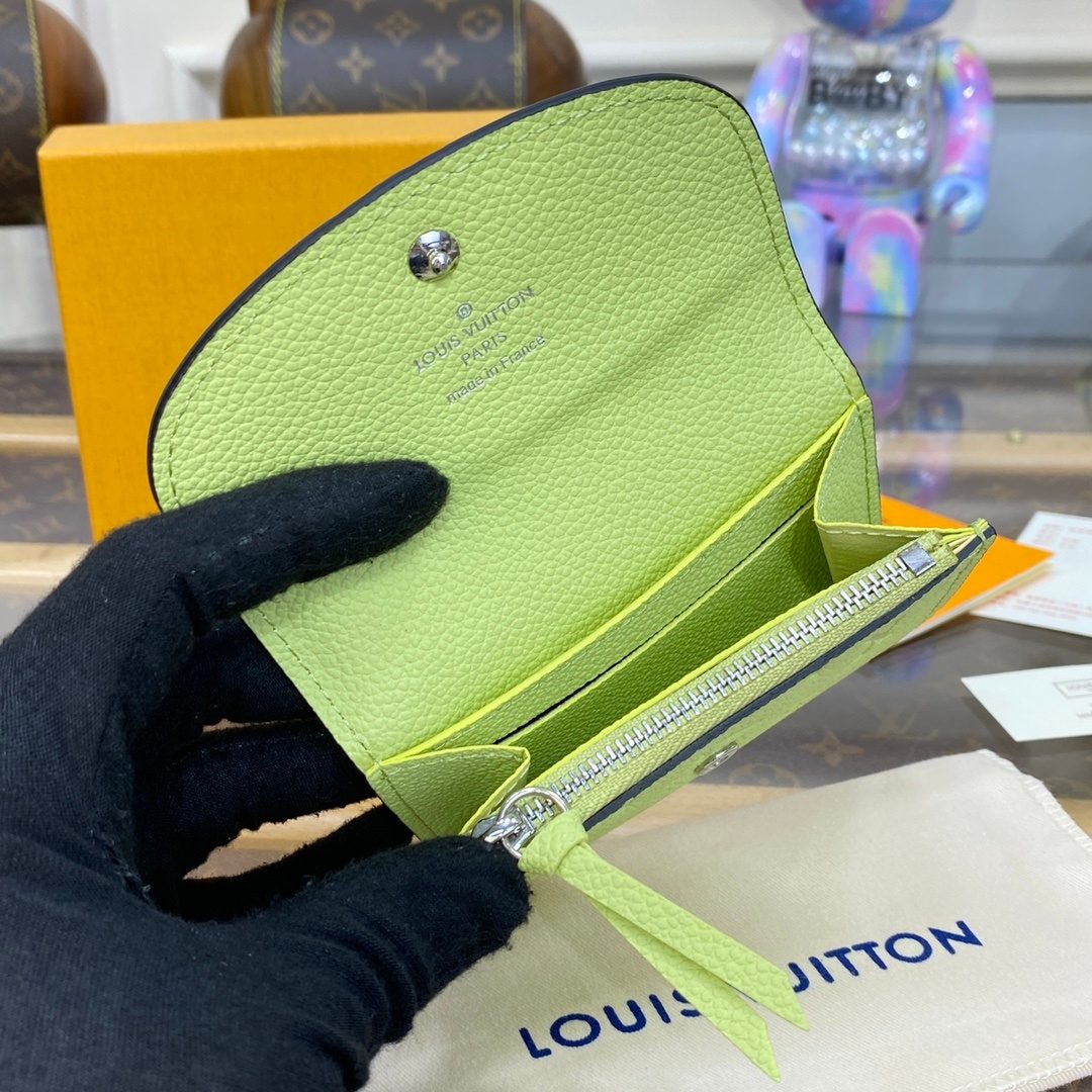 Louis Vuitton Zippy Wallet Lime Green