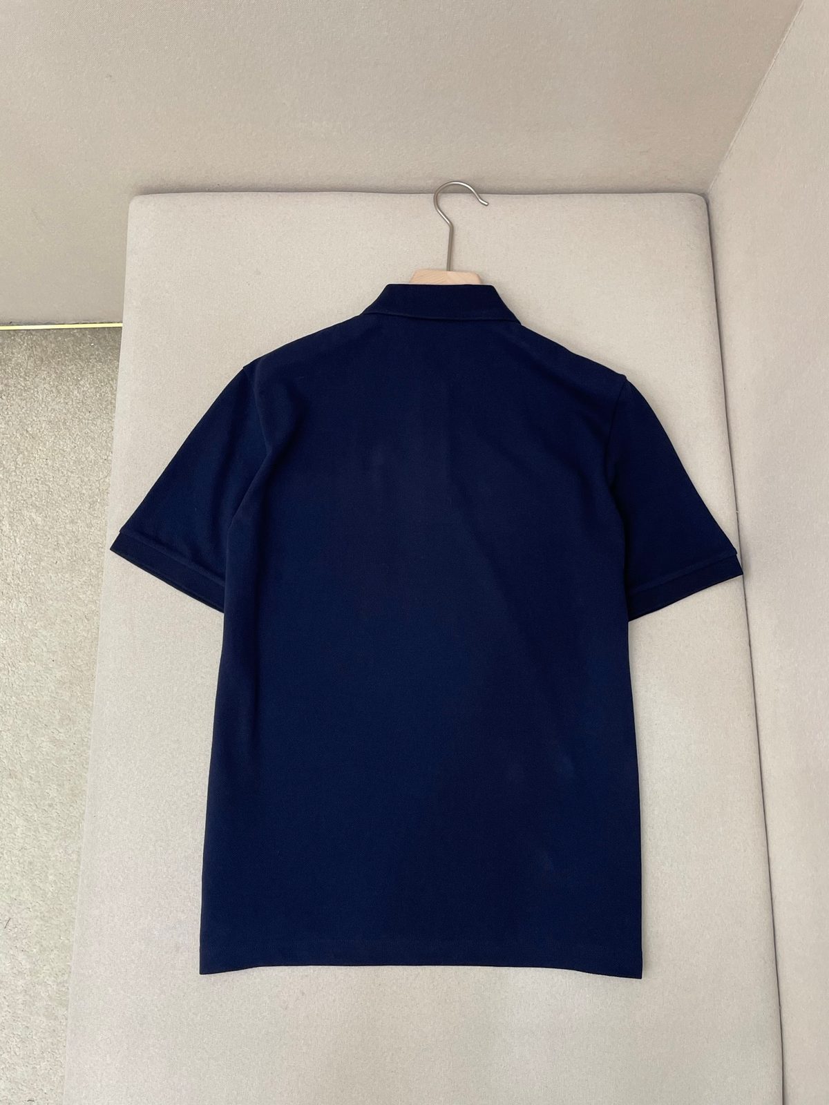 Gucci Navy Blue Cotton Polo Shirt