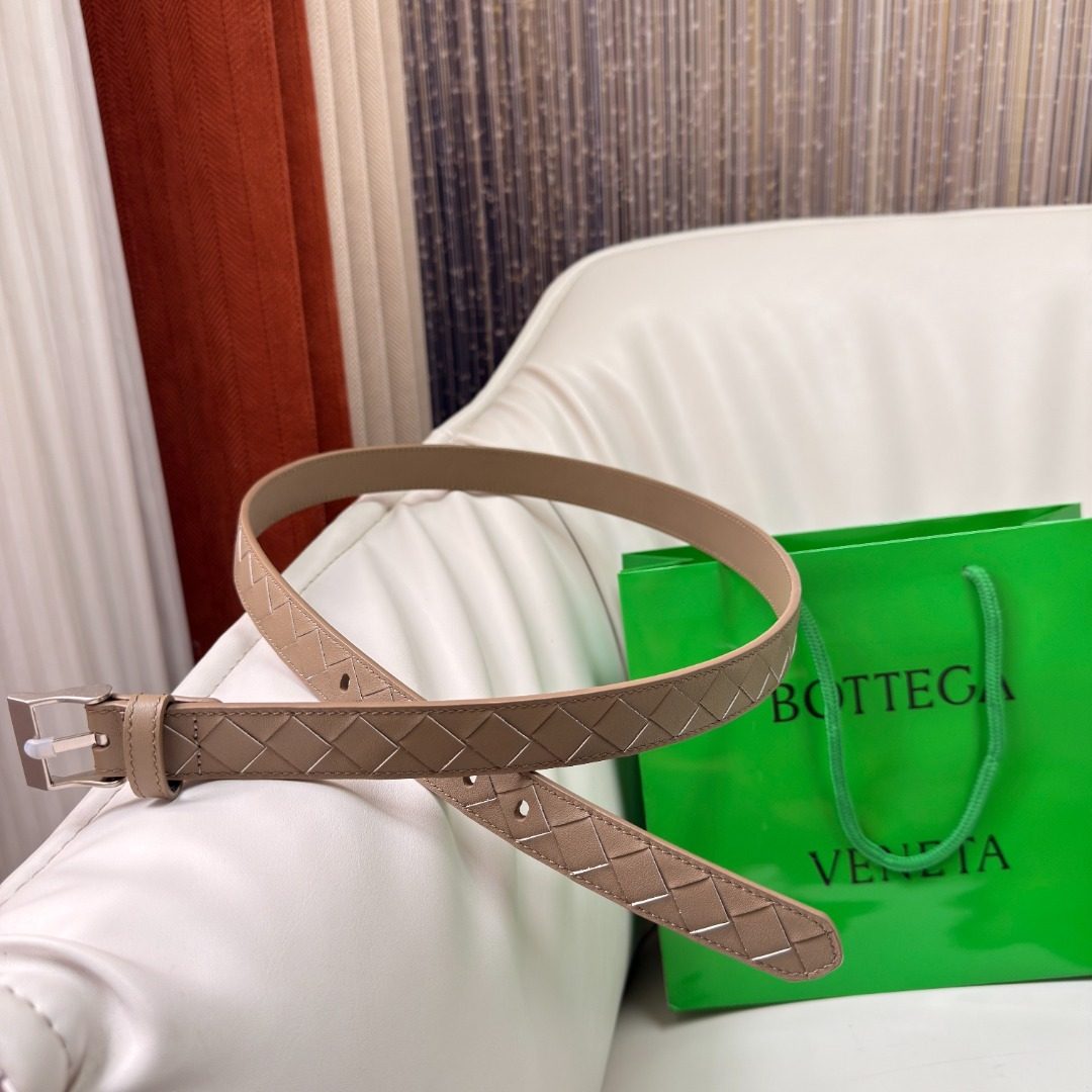 Bottega Veneta Intrecciato Leather Belt