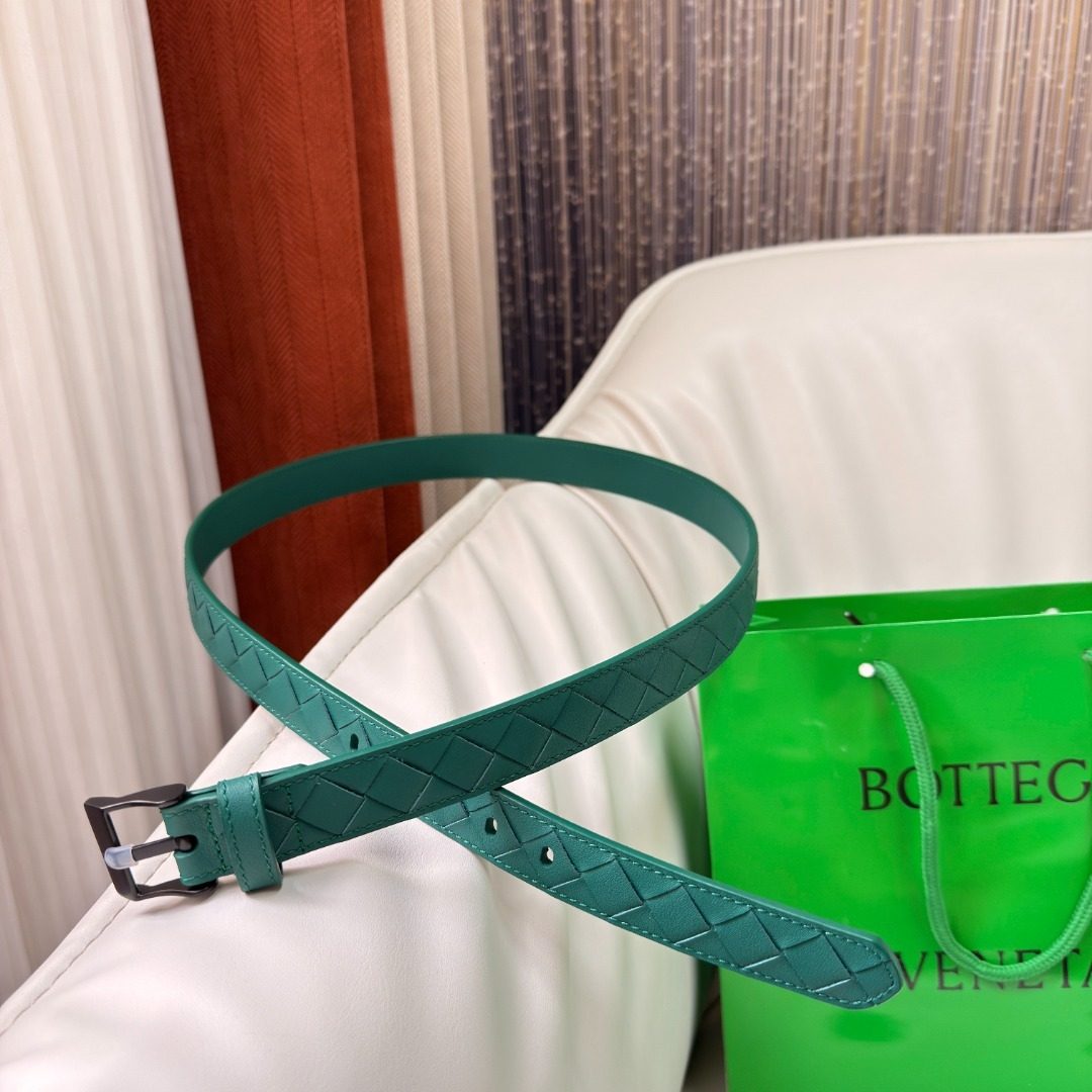 Bottega Veneta Intrecciato Leather Belt