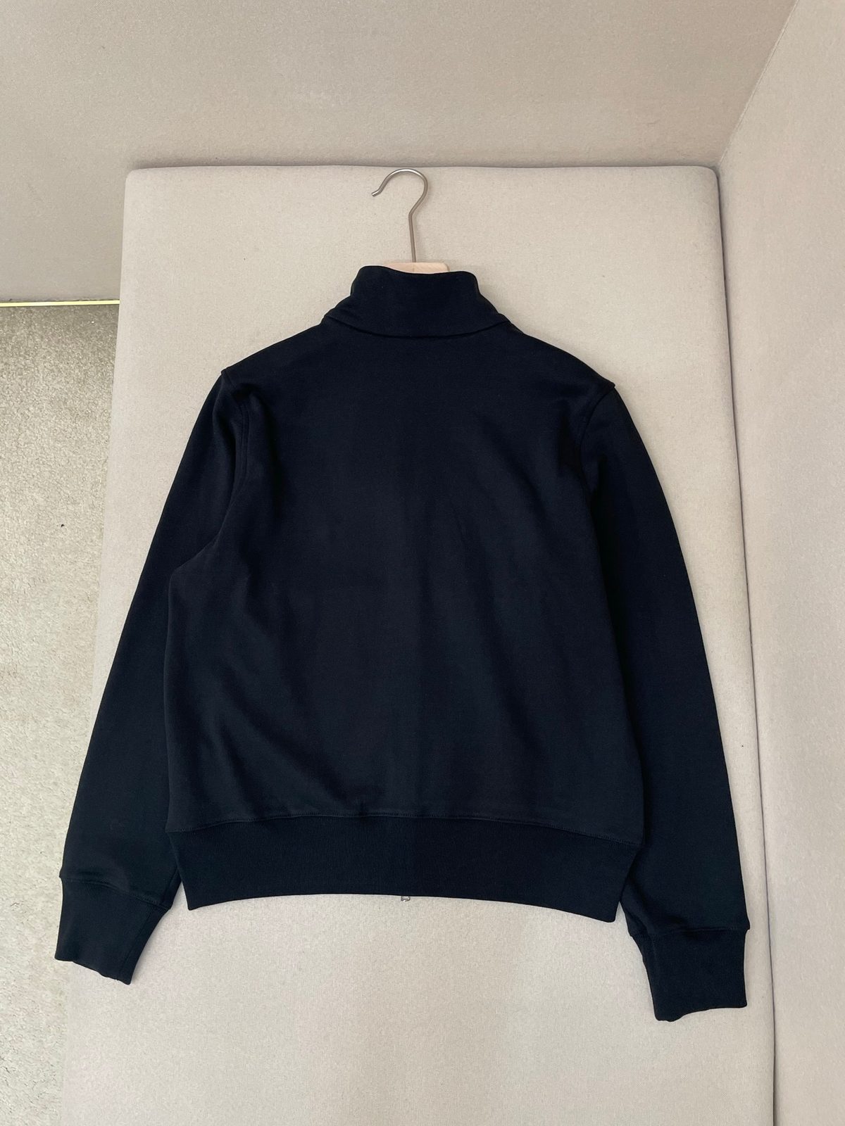 Gucci GG Embroidered Black Zip Hoodie