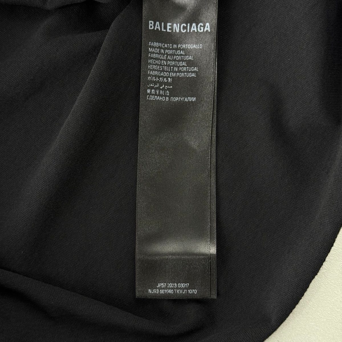 Balenciaga Black Crewneck Sweatshirt