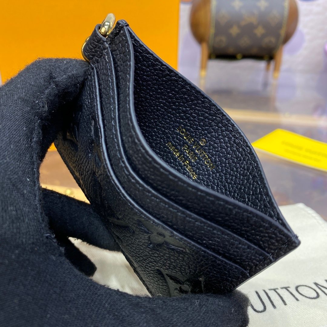 Louis Vuitton Monogram Leather Coin Pouch