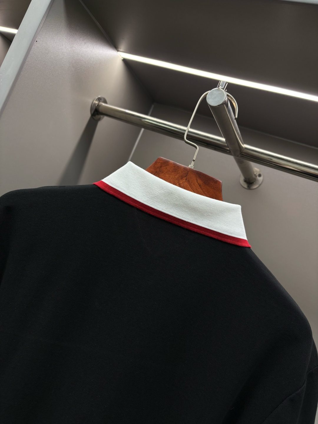 Burberry Tri-Color Collar Polo Shirt