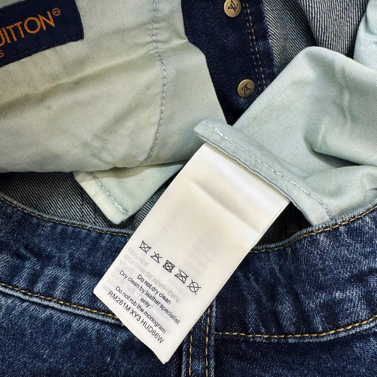 Louis Vuitton Monogram Denim Jeans