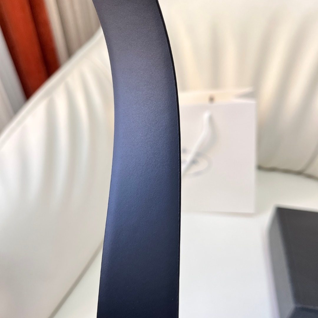 Luxury Leather Belt with Textured Finish