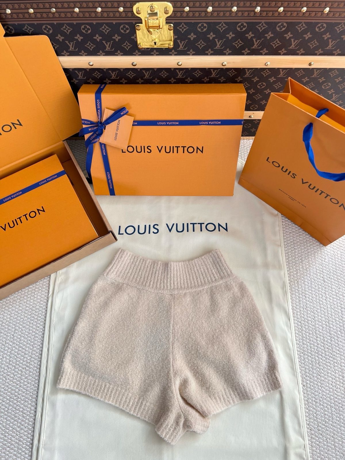 Louis Vuitton Cashmere Knit Shorts