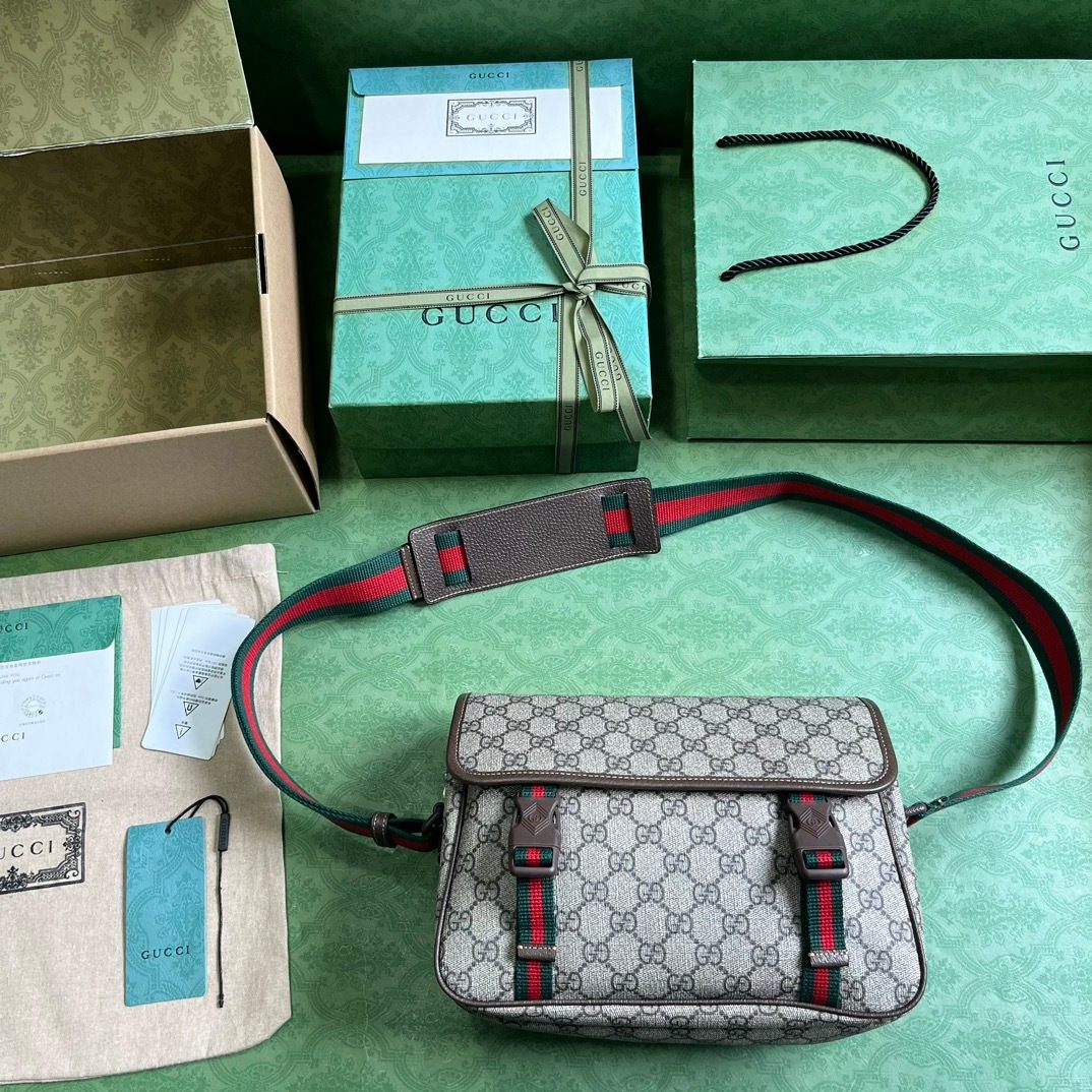 Gucci GG Supreme Canvas Backpack