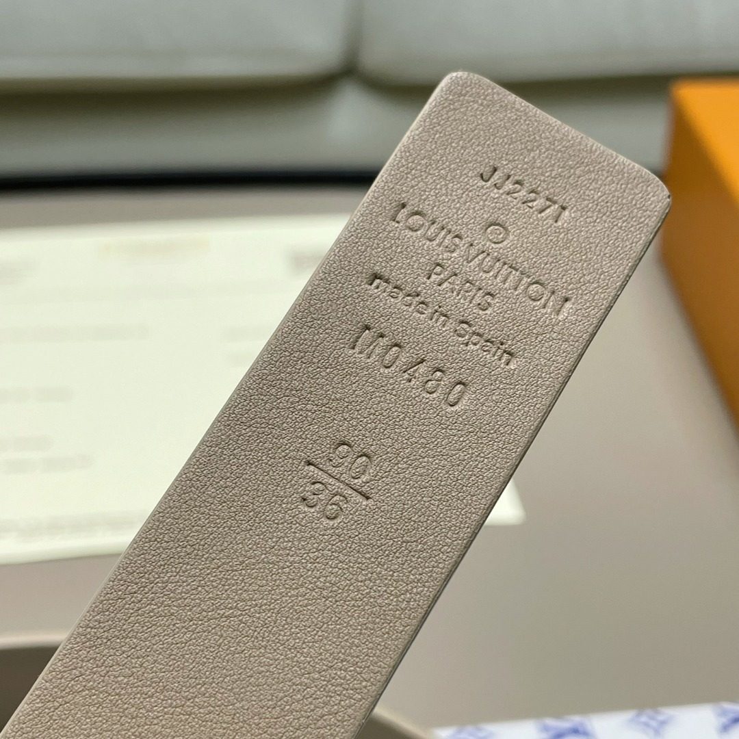 Louis Vuitton Monogram Canvas Belt