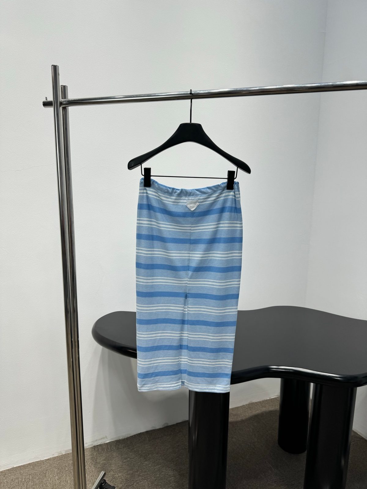 Striped Linen Shorts