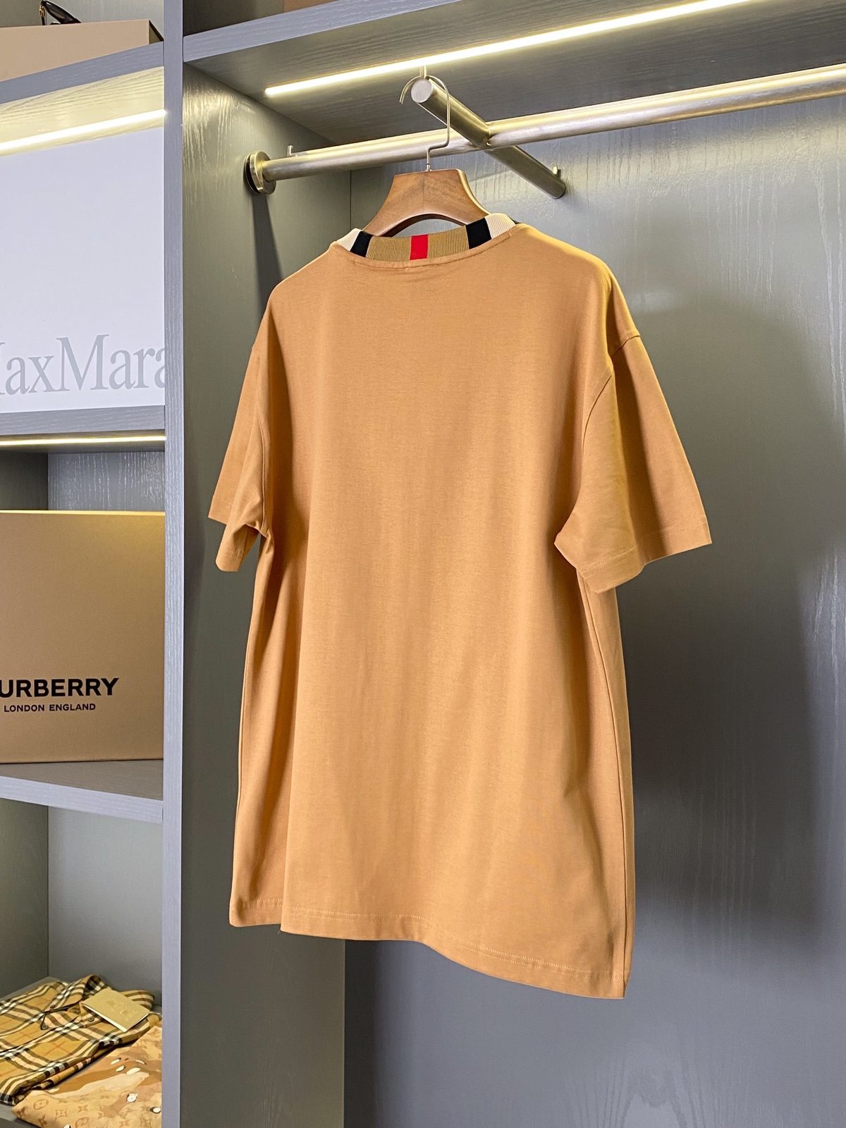 Burberry Men's Embroidered Logo T-Shirt