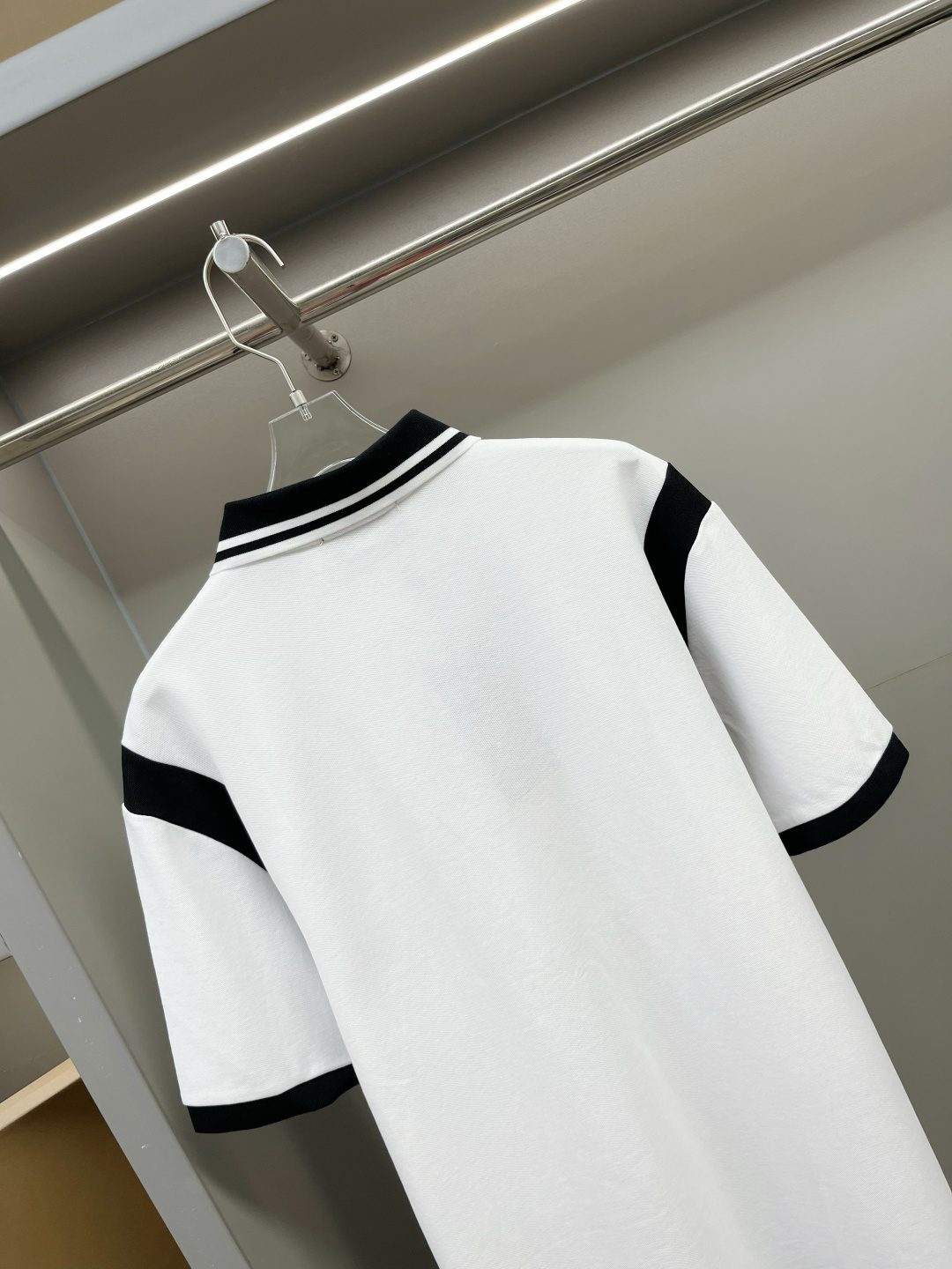 Gucci University Polo Shirt White Black