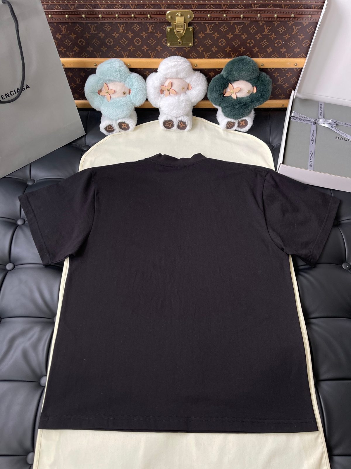 Balenciaga Black Crewneck T-Shirt