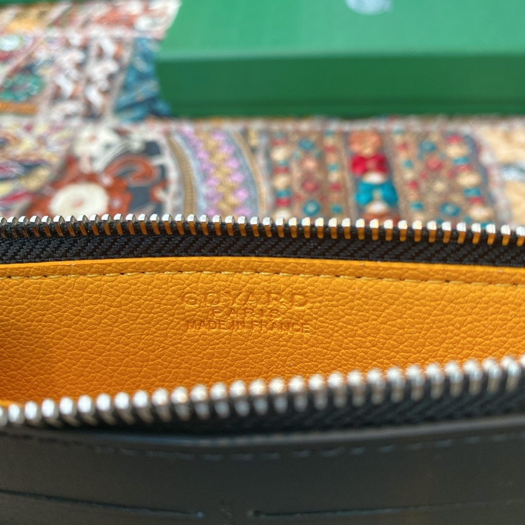 Goyard St. Louis Leather Wallet