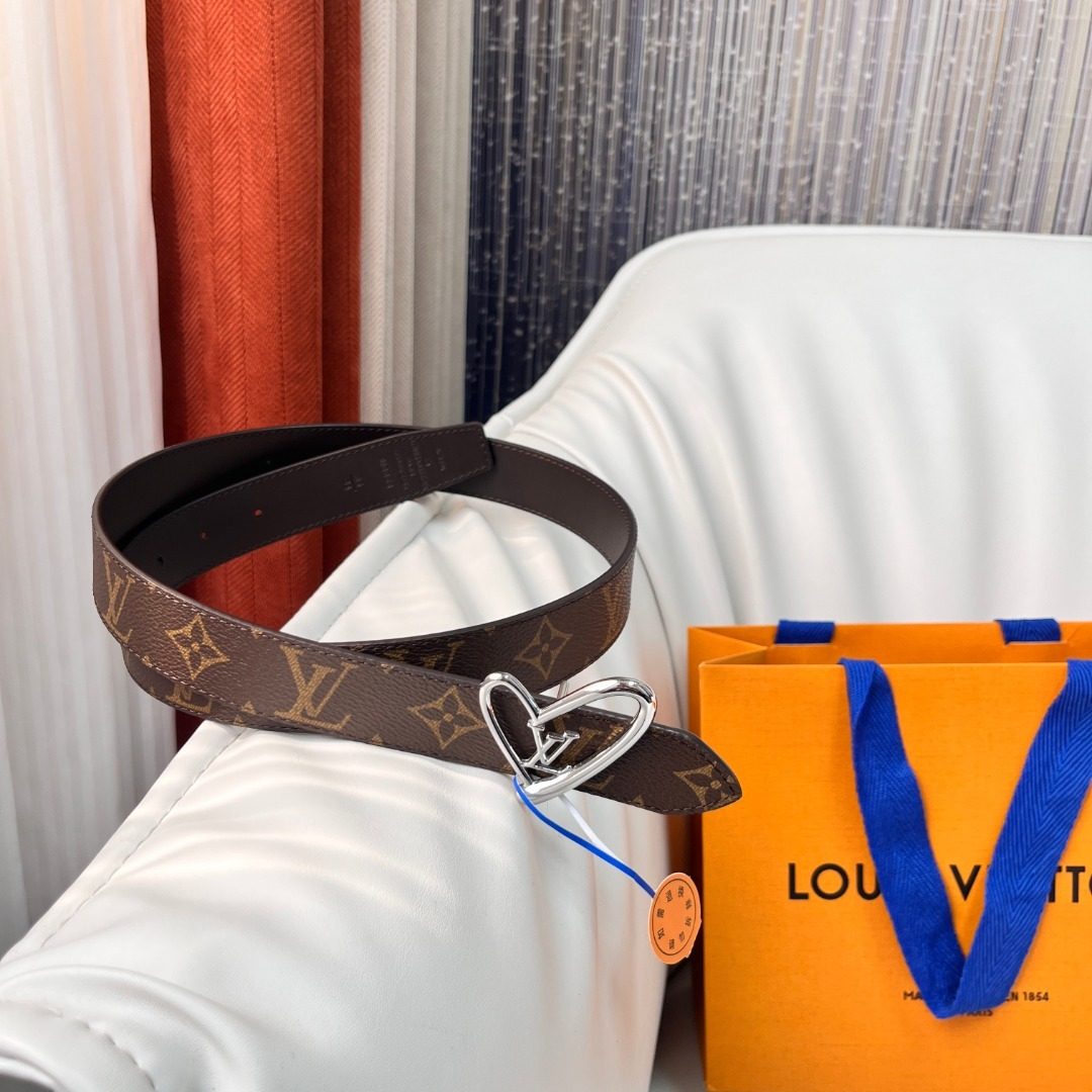 Louis Vuitton Monogram Canvas Reversible Belt