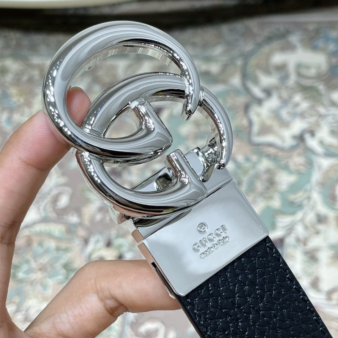 Gucci GG Marmont Leather Belt
