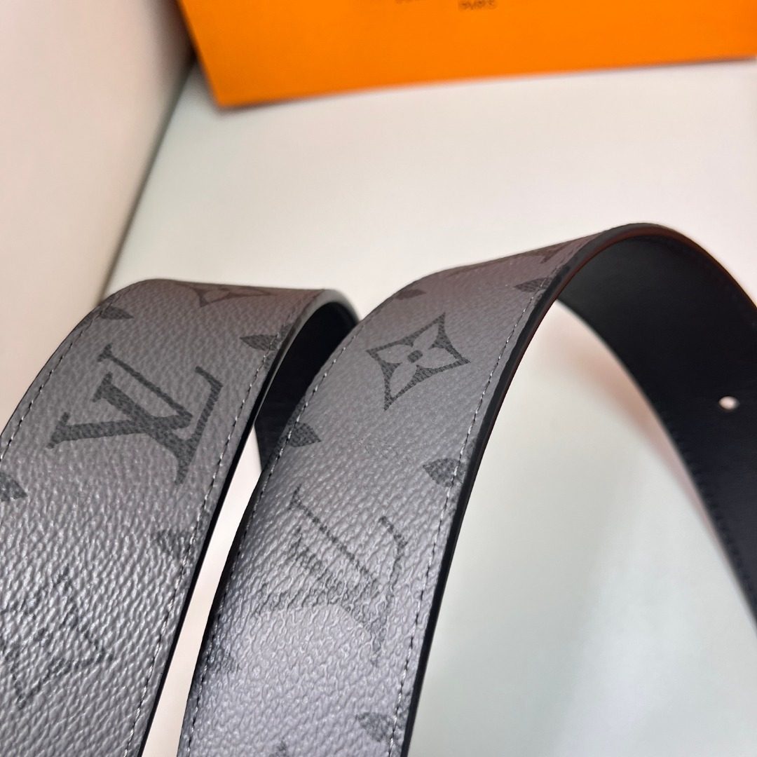 Louis Vuitton Monogram Canvas Leather Belt
