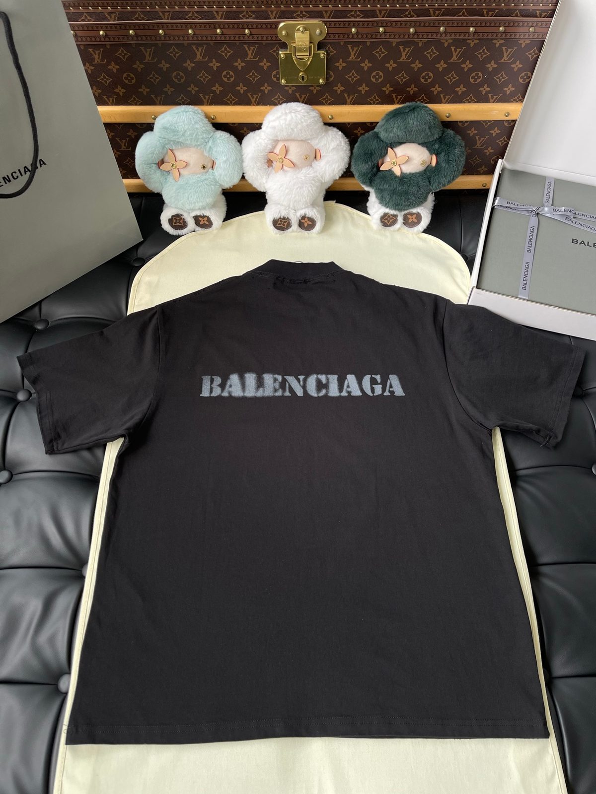 Balenciaga Black Logo T-Shirt