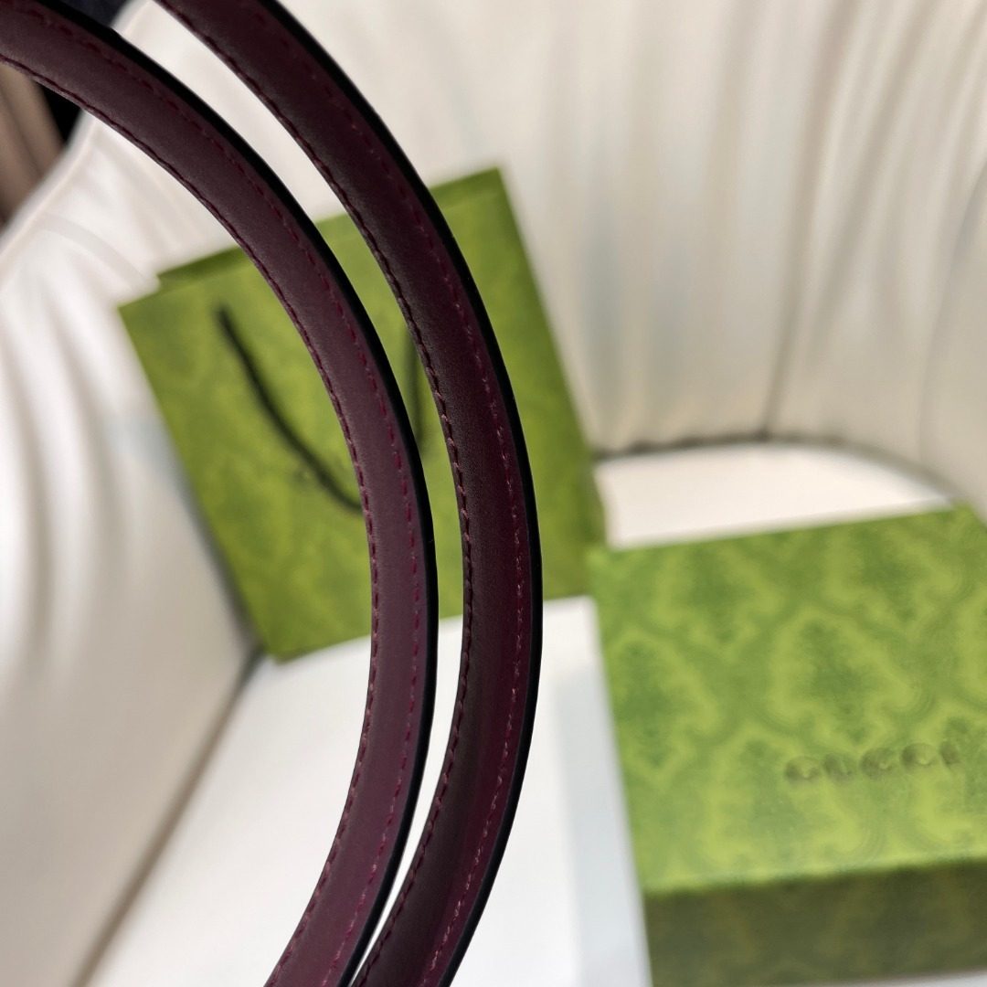 Gucci GG Marmont Leather Belt
