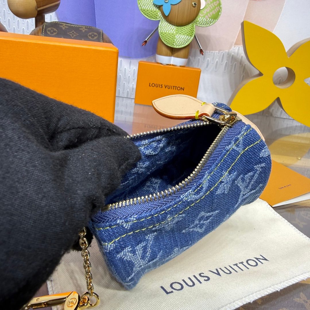 Louis Vuitton Monogram Denim Coin Pouch