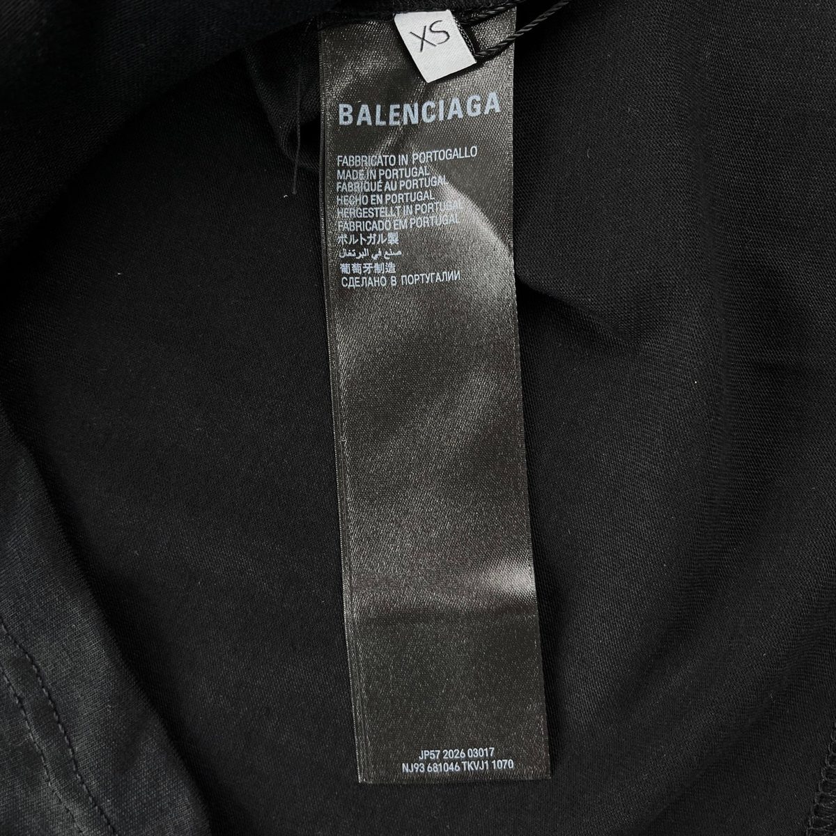 Balenciaga Fall 2024 Portrait Graphic T-Shirt