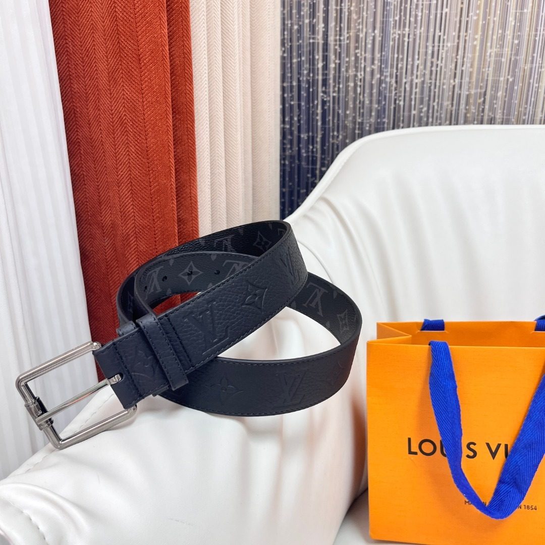 Louis Vuitton Monogram Leather Belt