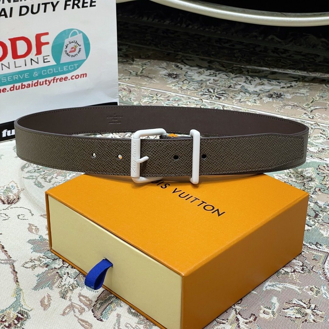 Louis Vuitton Taiga Leather Belt