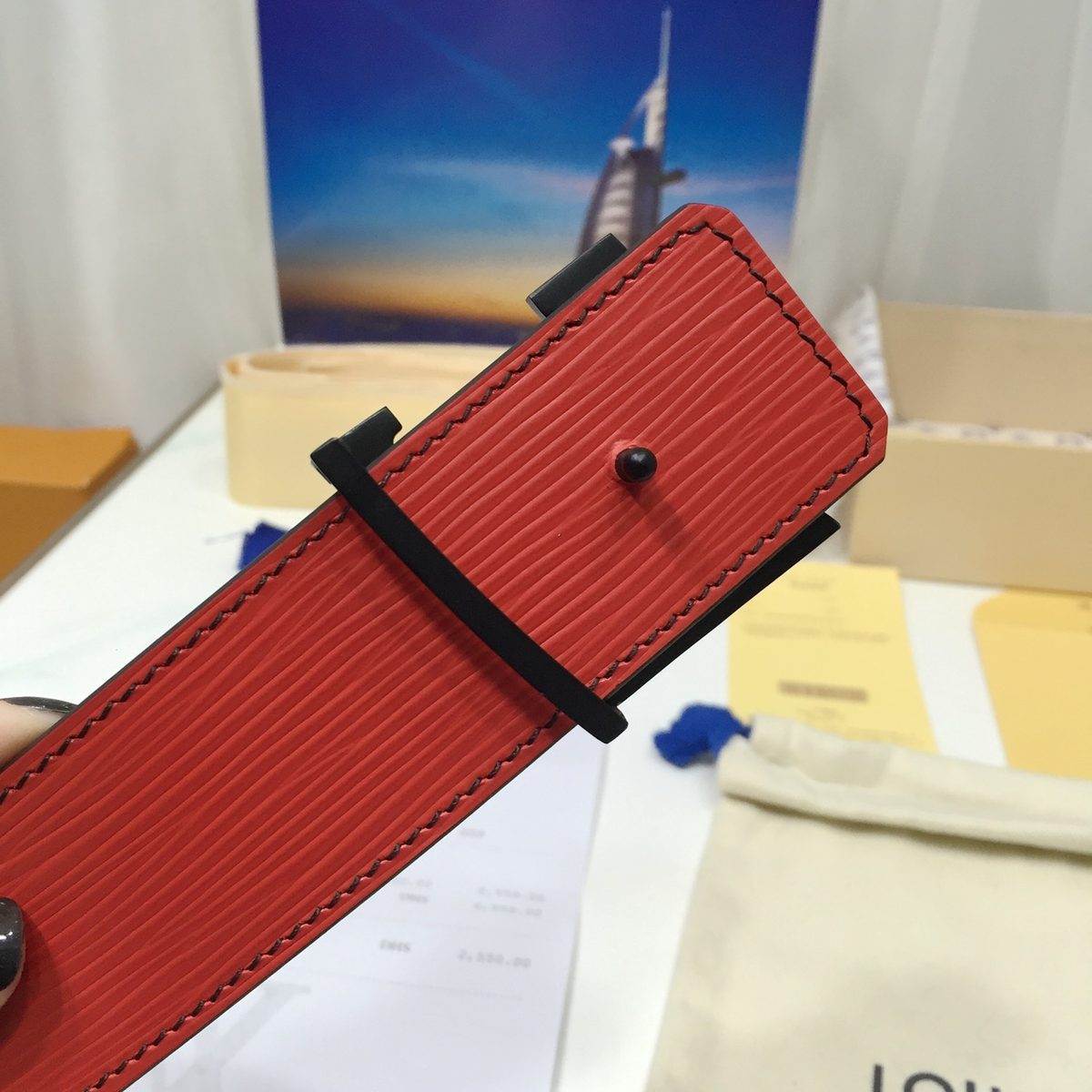 Louis Vuitton Monogram Canvas Reversible Belt