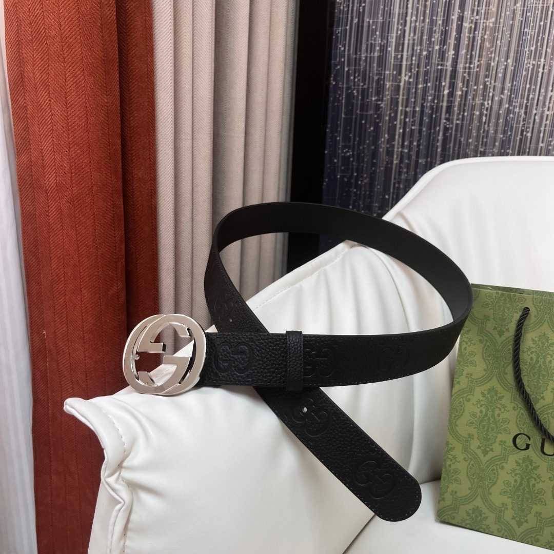 Gucci GG Marmont Leather Belt