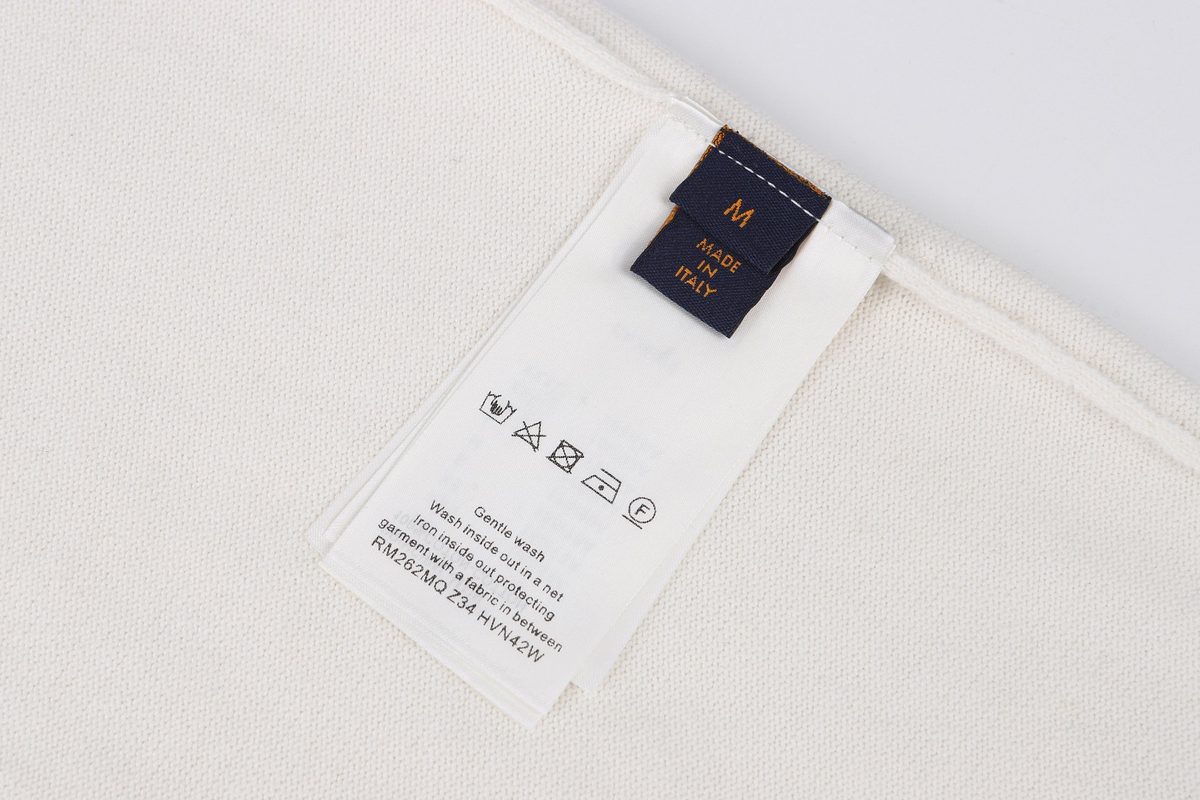 Louis Vuitton Cotton Logo Crewneck T-Shirt
