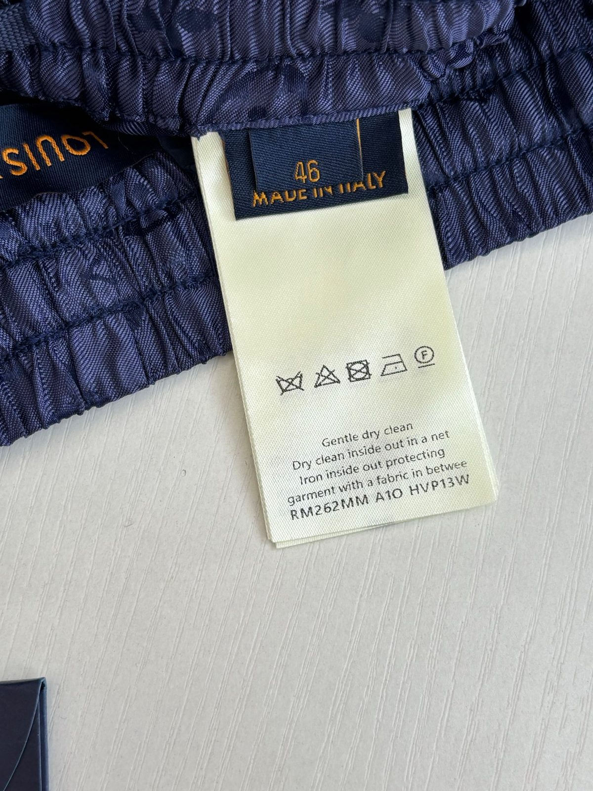Louis Vuitton Navy Nylon Swim Shorts