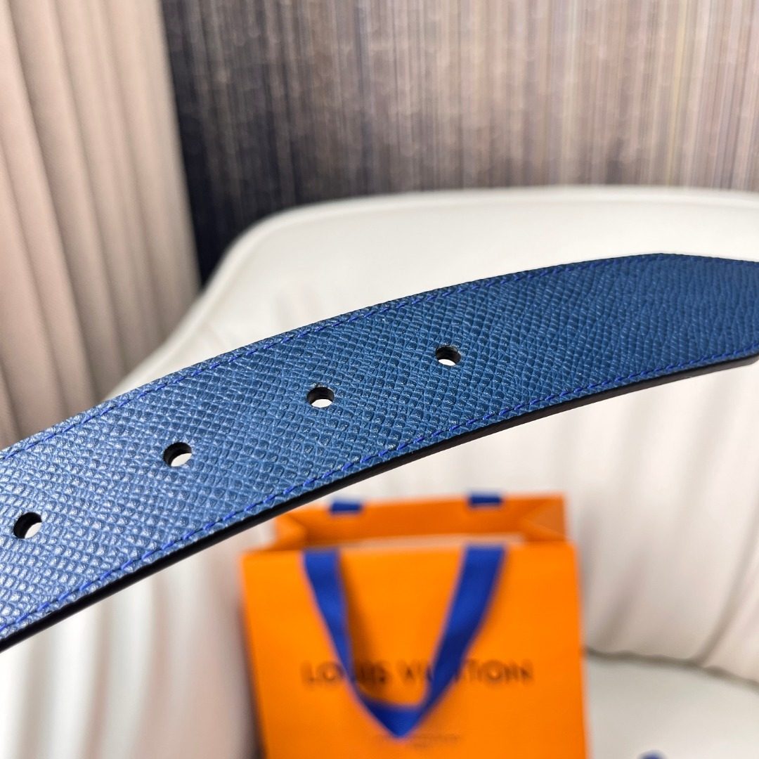 Louis Vuitton Damier Taiga Leather Belt