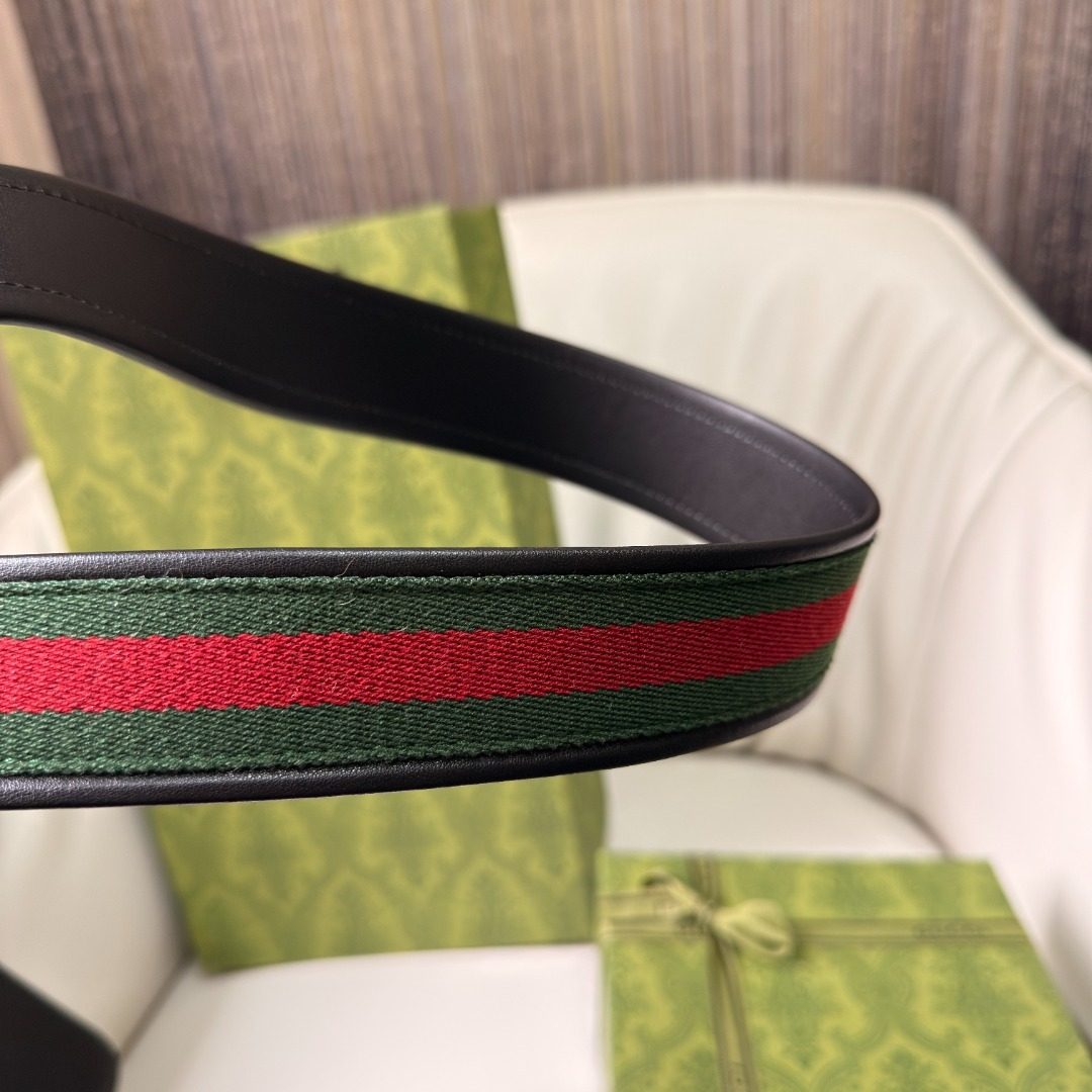 Gucci GG Marmont Leather Belt