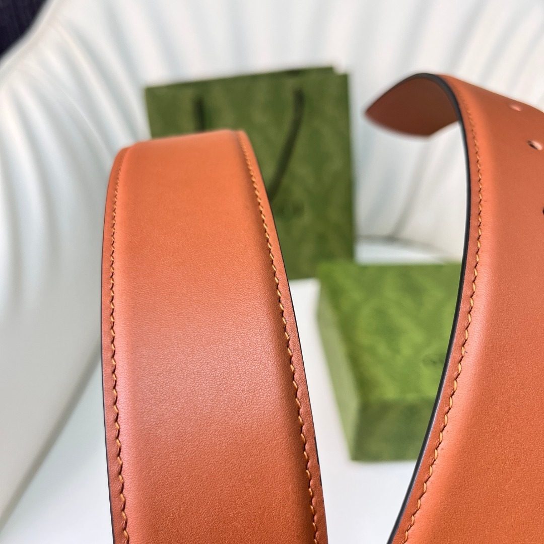 Gucci GG Marmont Leather Belt