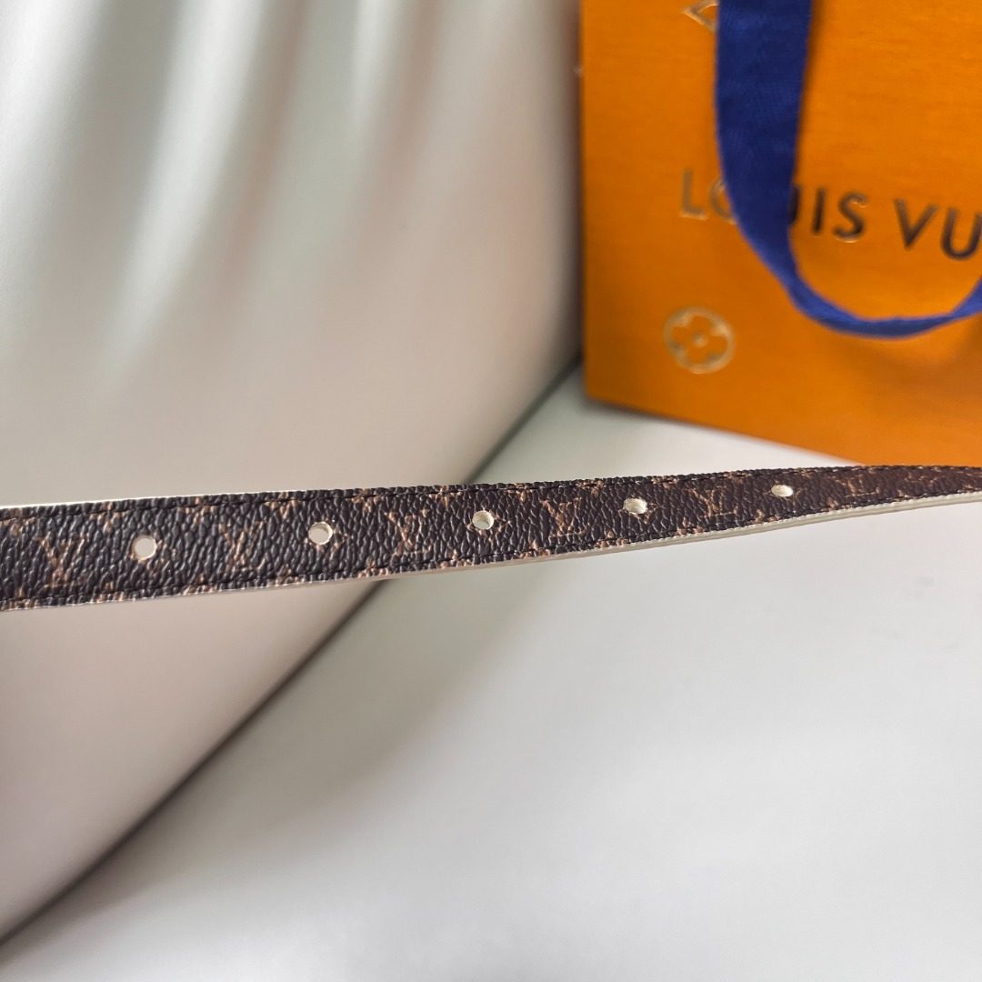 Louis Vuitton Monogram Canvas Belt