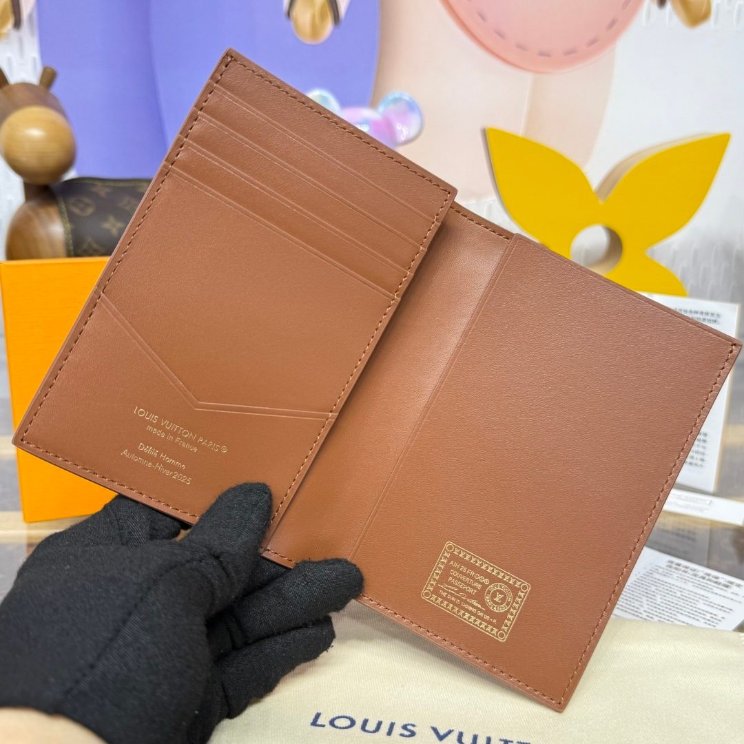 Louis Vuitton Leather Bifold Wallet
