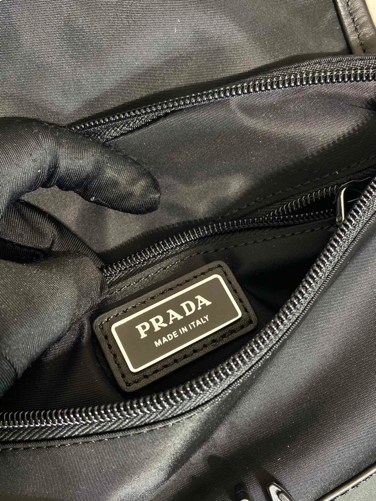 Prada Nylon Crossbody Messenger Bag