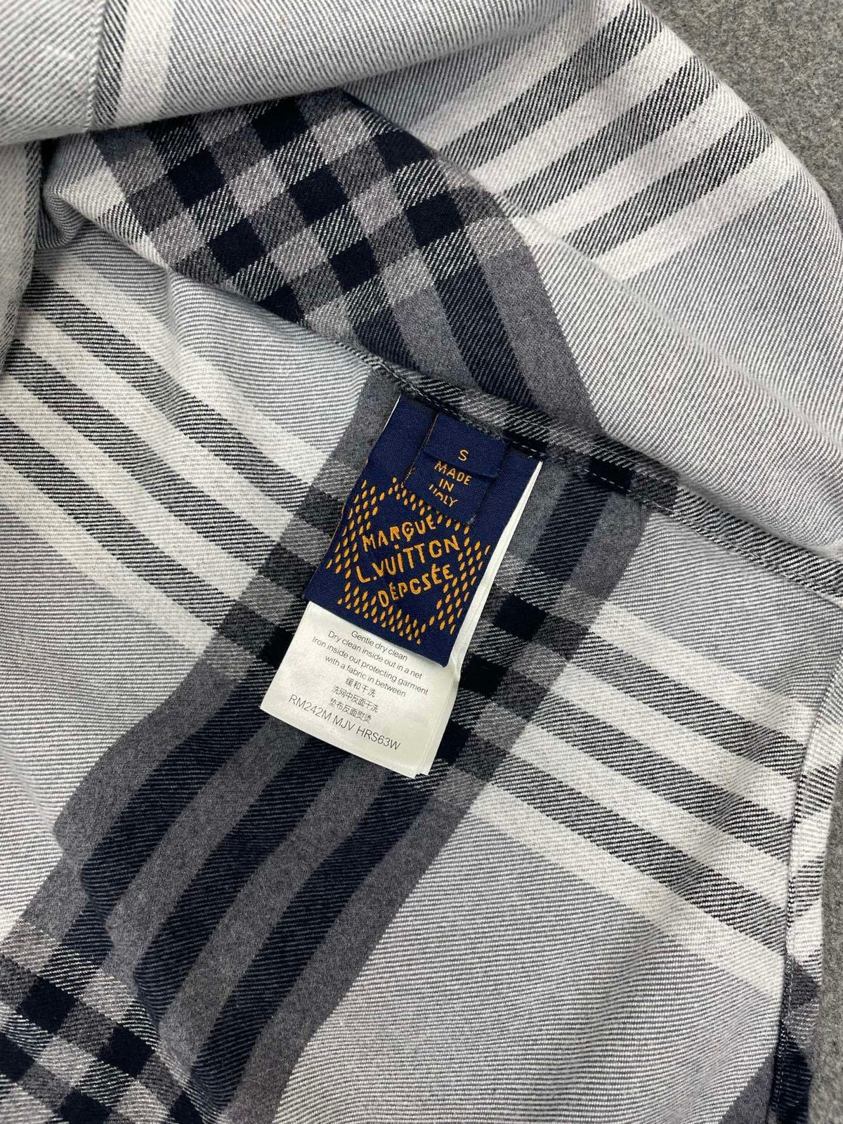 Marguette Cotton Plaid Long Sleeve Shirt