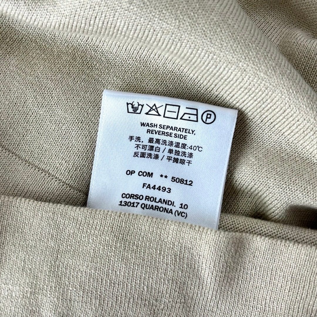 LP Henley Collar Mulberry Silk Short Sleeve Tee