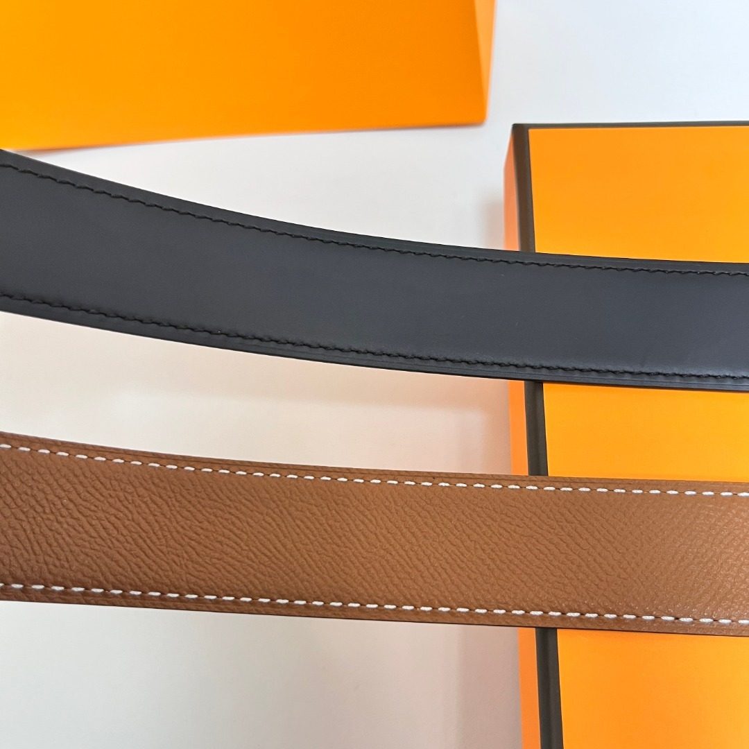 Hermès Reversible Leather Belt