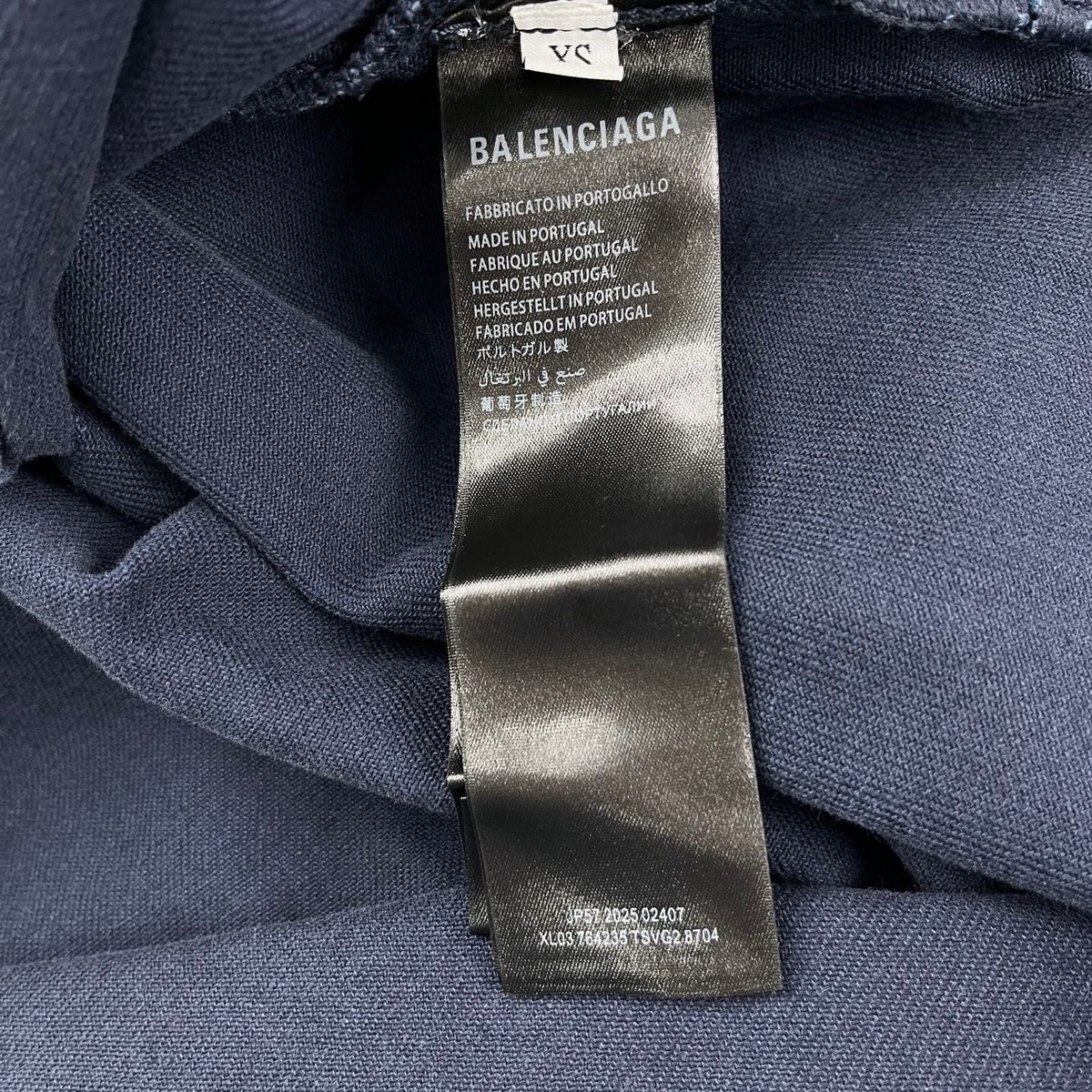 Balenciaga Denim Button-Up Shirt Jacket