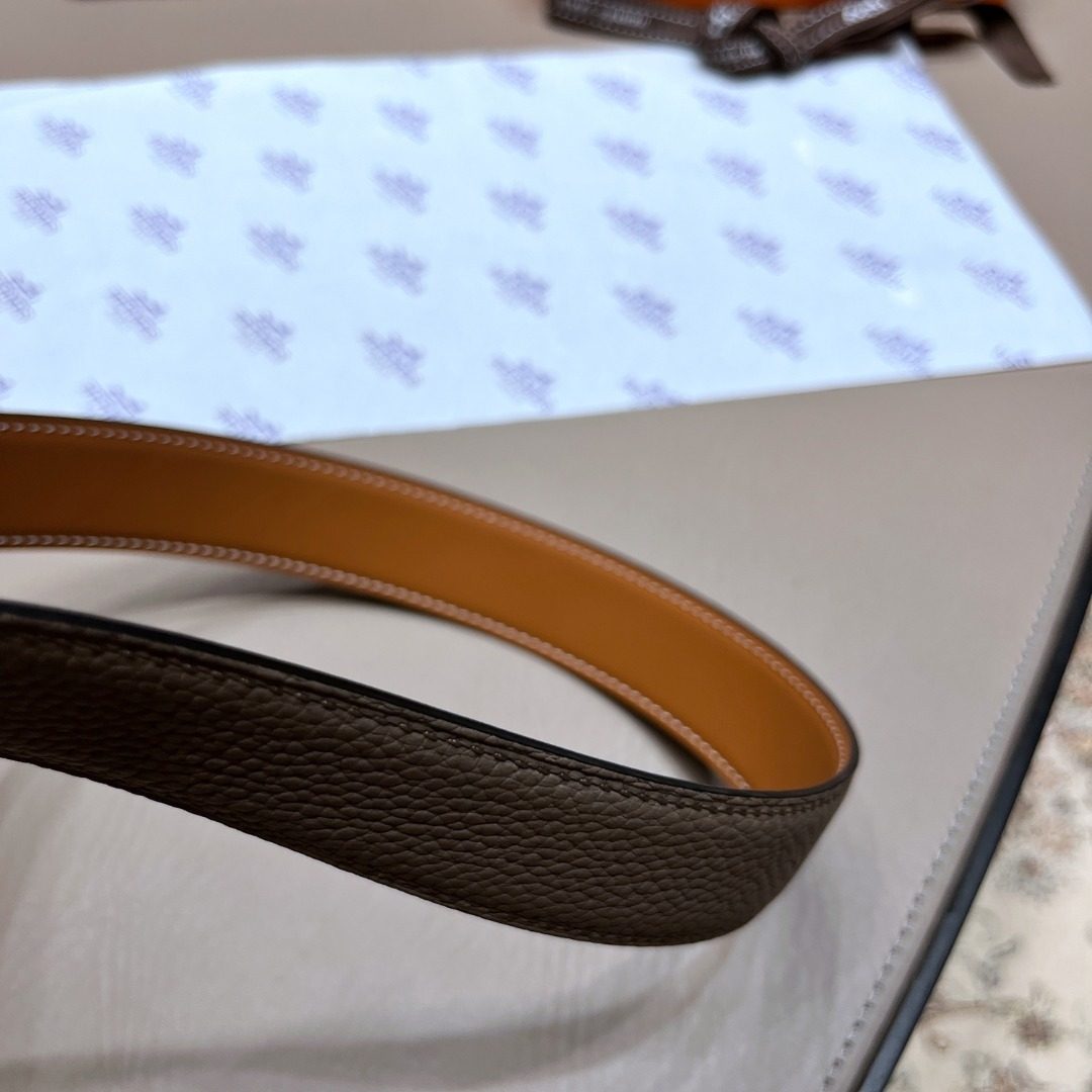 Hermès Reversible Leather Belt