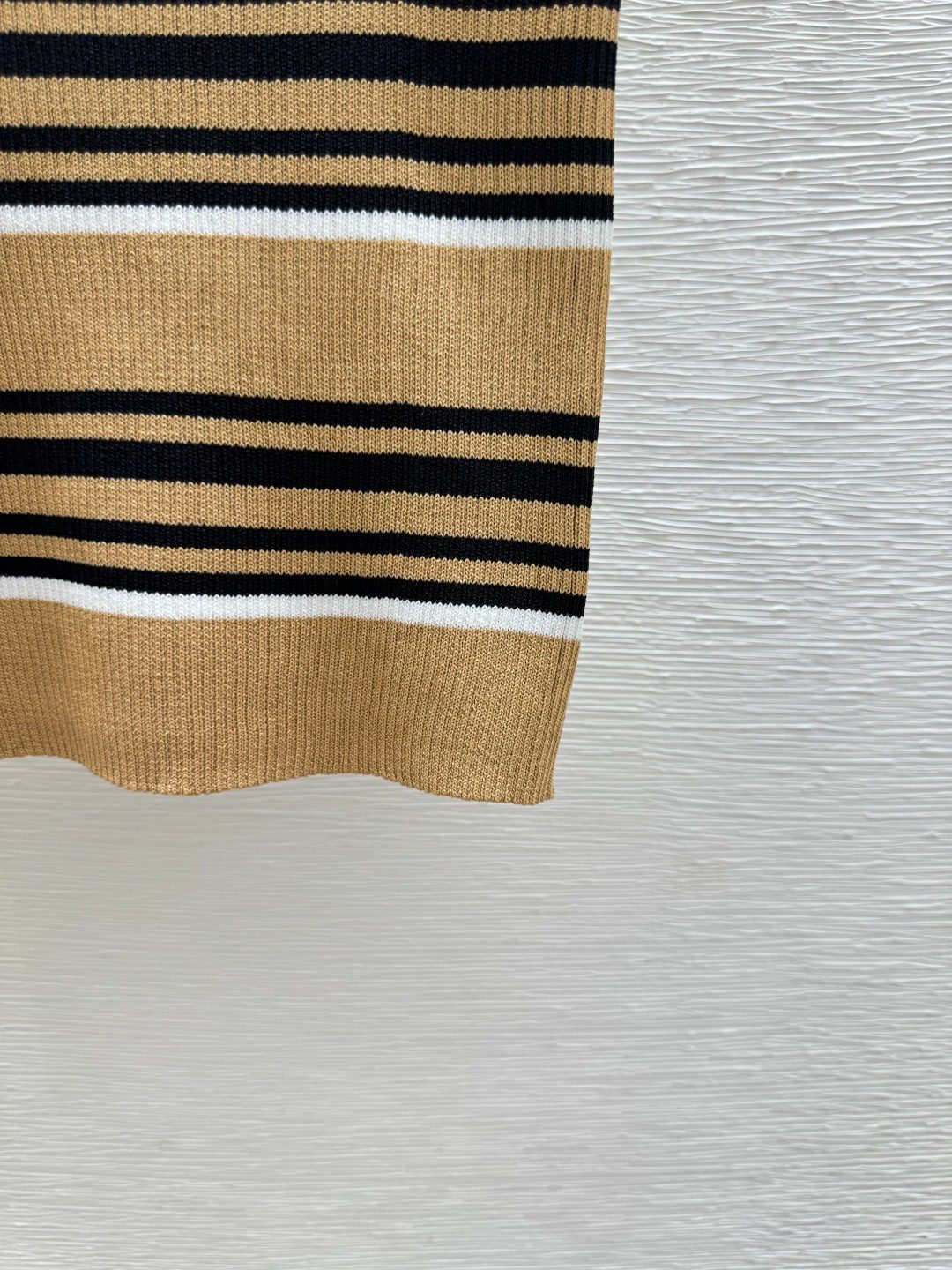 Miu Miu Striped Knit Tank Top