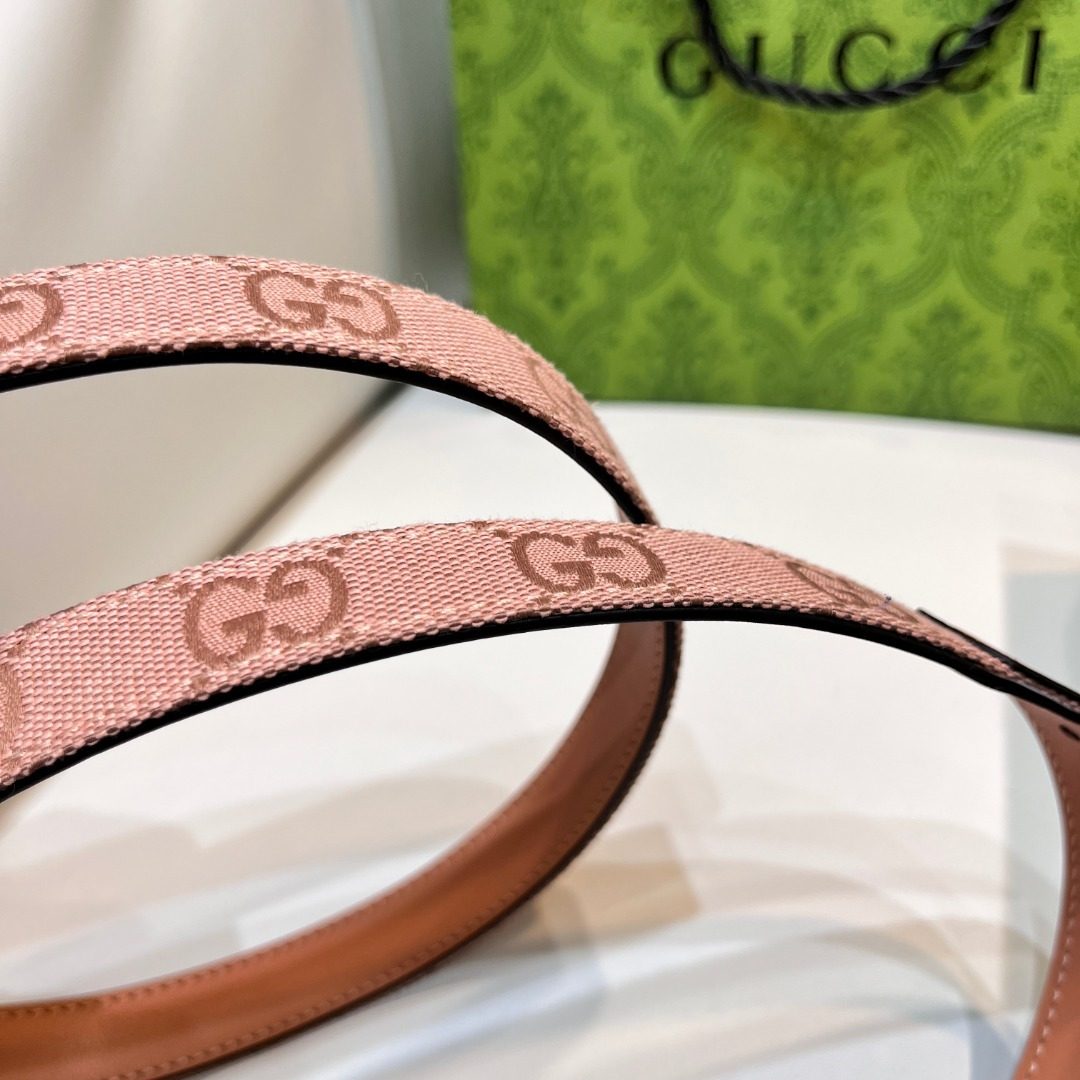 Gucci GG Marmont Leather Belt