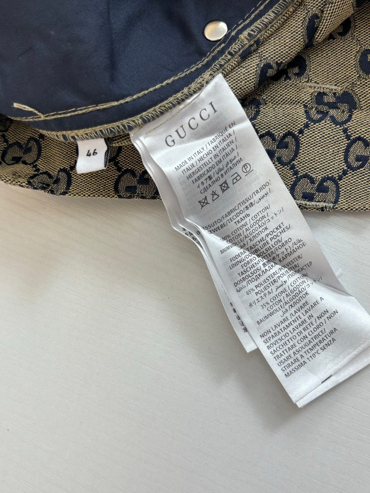 Gucci GG Monogram Cotton Shorts